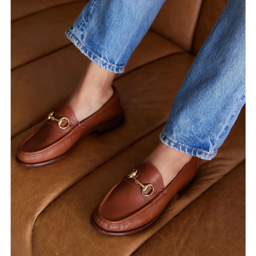 The Bit Mule Leather Loafers in dark brown - Picture 2 of 12
